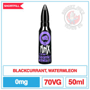 Riot Squad - Punx - Blackcurrant And Watermelon - 50ml |  Smokey Joes Vapes Co.