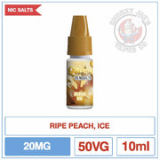 QDrops - Nic Salt - Peach Ice.