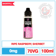 Proper Vape - Raspberry Sherbet - 100ml |  Smokey Joes Vapes Co.