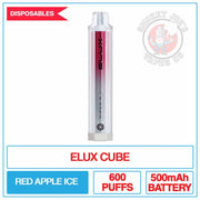 Elux - Cube 600 - Red Apple Ice | Smokey Joes Vapes Co