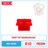 Drip Tip Warehouse - 810 Drip Tip - Red Taper |  Smokey Joes Vapes Co.