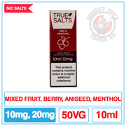True Salts - Red A Menthol |  Smokey Joes Vapes Co.