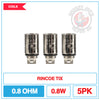 Rincoe Tix - Replacement Coils - 5pk |  Smokey Joes Vapes Co.