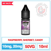 Old Pirate Nic Salt Sherbet - Ripe Raspberry |  Smokey Joes Vapes Co.