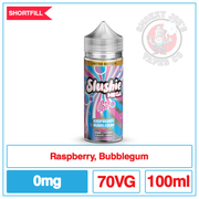 Slushie Mega - Raspberry Bubblegum - 100ml | Smokey Joes Vapes Co