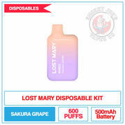 Lost Mary - Sakura Grape - 20mg | Smokey Joes Vapes Co