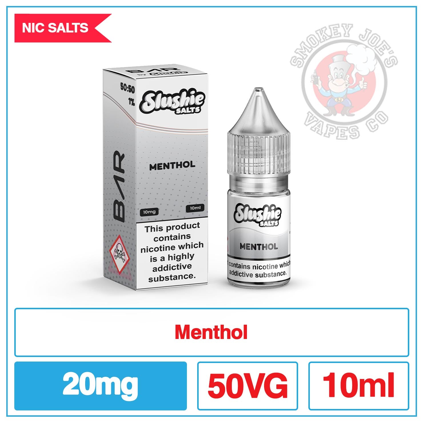 Slushie Bar Salts - Menthol | Smokey Joes Vapes Co Slushie Bar Salts - Menthol | Smokey Joes Vapes Co