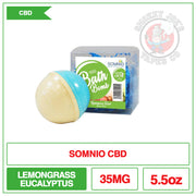 Somnio CBD Bath Bomb - Lemongrass & Kiwi |  Smokey Joes Vapes Co.