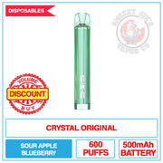 Crystal Original - Sour Apple Blueberry | Smokey Joes Vapes Co