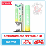 Geek Bar - Meloso 600 - Sour Apple | Smokey Joes Vapes Co