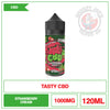 Tasty CBD -  Strawberry Whizz - 100ml - 1000mg |  Smokey Joes Vapes Co.