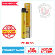 Zeltu Go 600 - Strawberry Banana | Smokey Joes Vapes Co