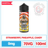 Old Pirate Candy - Strawberry Pineapple - 100ml |  Smokey Joes Vapes Co.