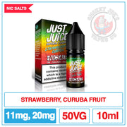Just Juice Salt - Exotic Fruit - Strawberry And Curuba |  Smokey Joes Vapes Co.