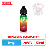 Just juice - Exotic Fruits - Strawberry And Curuba - 50ml |  Smokey Joes Vapes Co.