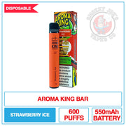 Aroma King Bar - Strawberry Ice - 20mg |  Smokey Joes Vapes Co.