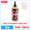 PUD Pudding & Decadence - Strawberry Milk - 200ml |  Smokey Joes Vapes Co.
