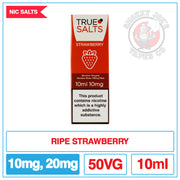 True Salts - Strawberry |  Smokey Joes Vapes Co.