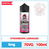 Old Pirate Lemonade - Succulent Strawberry - 100ml |  Smokey Joes Vapes Co.