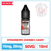 Old Pirate Nic Salt Sherbet - Sweet Strawberry |  Smokey Joes Vapes Co.