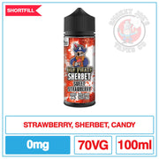 Old Pirate Sherbet - Sweet Strawberry - 100ml |  Smokey Joes Vapes Co.