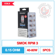 Smok - RPM 3 Replacement Coils - 5pk | Smokey Joes Vapes Co