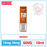 T2 - 50/50 - Mango |  Smokey Joes Vapes Co.