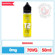 T2 - Banana - 50ml |  Smokey Joes Vapes Co.