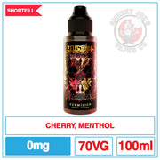 Zeus Juice - Vermillion - 100ml |  Smokey Joes Vapes Co.