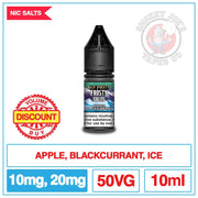 Old Pirate Nic Salt Frosty - Apple and Blackcurrant | Smokey Joes Vape Co
