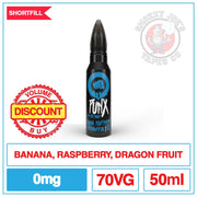 Riot Squad - Punx - Banana Raspberry And Dragon Fruit - 50ml | Smokey Joes Vapes Co