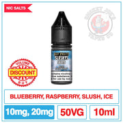 Old Pirate Nic Salt Slushy - Blue Raspberry | Smokey Joes Vapes Co