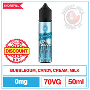 Juice N Power - Bubblegum Milkshake - 50ml | Smokey Joes Vapes Co