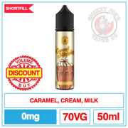 Juice N Power - Caramel Milkshake - 50ml | Smokey Joes Vapes Co