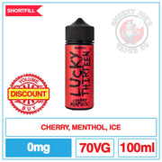 Lucky Thirteen - Menthol - Cherry Menthol - 100ml.