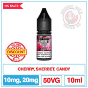 Old Pirate Nic Salt Sherbet - Crazy Cherry | Smokey Joes Vapes Co