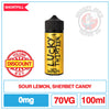 Lucky Thirteen - Candy - Lemon Sherbets - 100ml | Smokey Joes Vapes Co