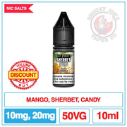 Old Pirate Nic Salt Sherbet - Mad Mango | Smokey Joes Vapes Co