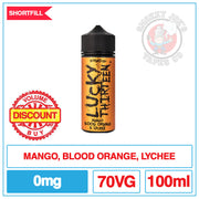 Lucky Thirteen - Botanical - Mango Blood Orange Lychee - 100ml | Smokey Joes Vapes Co