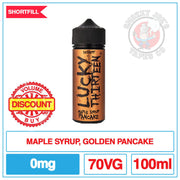 Lucky Thirteen - Dessert - Maple Syrup Pancake - 100ml | Smokey Joes Vapes Co