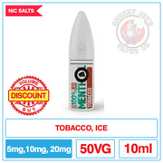 Riot Squad Salts - Menthol Tobacco | Smokey Joes Vapes Co