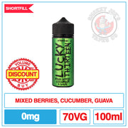 Lucky Thirteen - Botanical - Mixed Berries Cucumber Guava - 100ml | Smokey Joes Vapes Co