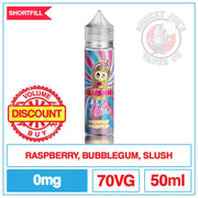 Slushie - Raspberry Bubblegum - 50ml | Smokey Joes Vapes Co