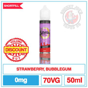 Billionaire Juice - Strawberry Bubblegum 50ml | Smokey Joes Vapes Co