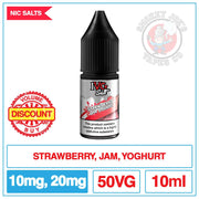 IVG Nic Salt - Strawberry Jam Yoghurt | Smokey Joes Vapes Co