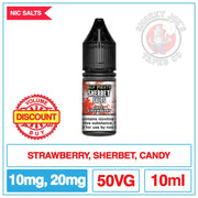 Old Pirate Nic Salt Sherbet - Sweet Strawberry | Smokey Joes Vapes Co