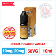 Chief Of Vapes Salts - Creamy Tobacco | Smokey Joes Vapes Co