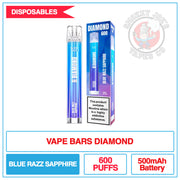 Vape Bars Diamond - Blue Razz Sapphire - 20mg