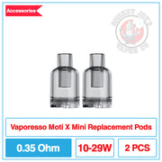 Vaporesso - Moti X Mini - Replacement XL Pods - 2 Pack | Smokey Joes Vapes Co