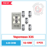Vaporesso - X35 Replacement Coils - 5 Pack | Smokey Joes Vapes Co